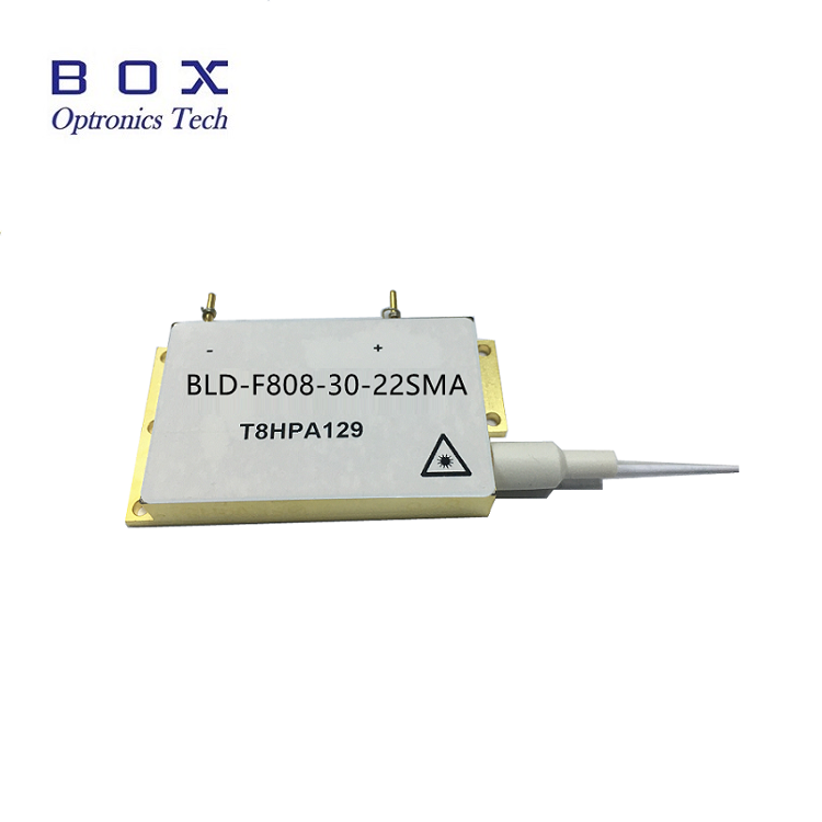 450nm 10W multimode fiberkopplad laserdiod