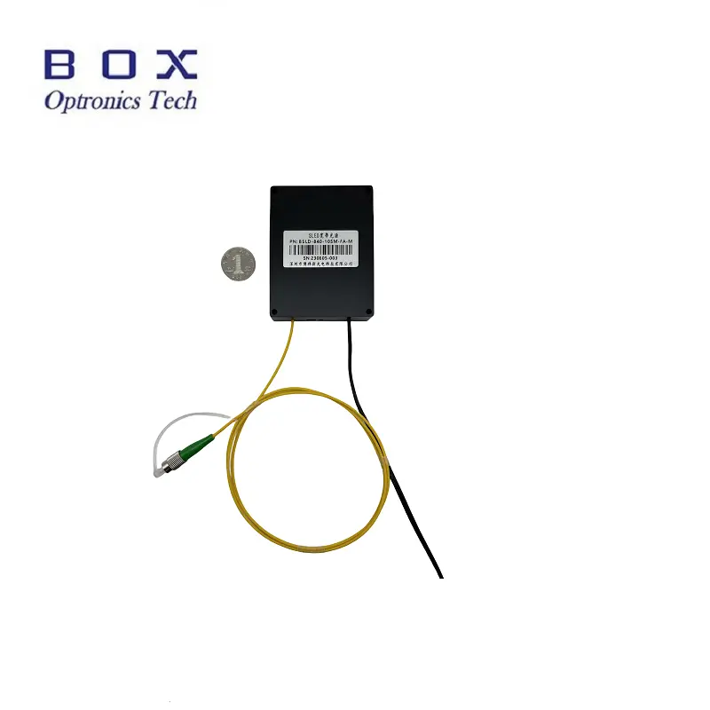 840nm 5mW 10nm SLD Bredbandsljuskälla